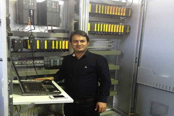 Azer Oil Field Wellhead Control Panel